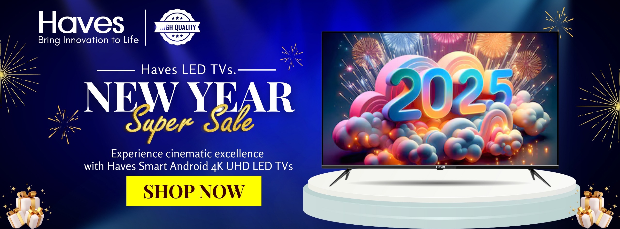 Haves LED TVs, New Year Sale,