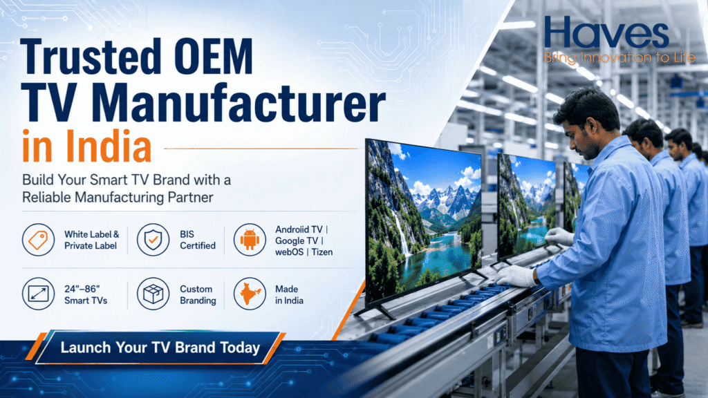 Trusted OEM TV Manufacturer in India